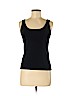 Per Se By Carlisle Black Sleeveless Silk Top Size M - photo 1