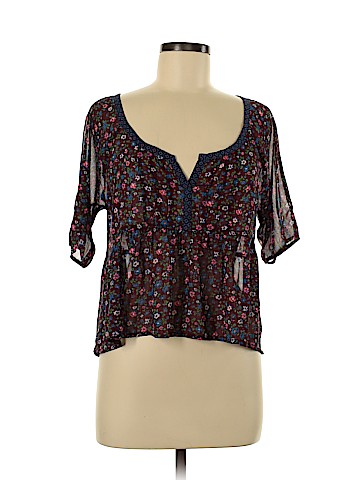 Hollister Short Sleeve Blouse (view 1)