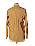 Topshop Gold Long Sleeve Button-Down Shirt Size 6 - photo 2