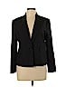 BCBGMAXAZRIA Black Wool Blazer Size L - photo 1