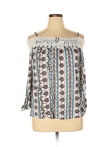 Love J Long Sleeve Blouse (view 1)