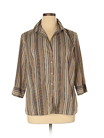 Croft & Barrow 3/4 Sleeve Blouse (view 1)