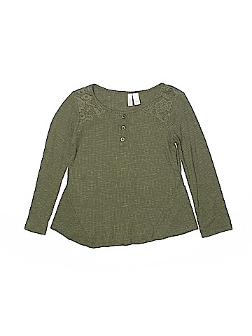 Xhilaration Long Sleeve Henley (view 1)