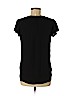 H&M 100% Polyester Black Short Sleeve Blouse Size 8 - photo 2