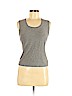 Akris Punto Gray Sleeveless Top Size 8 - photo 1