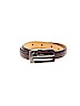 Ellen Tracy for Dillard's 100% Leather Solid Burgundy Leather Belt Size M - photo 1