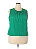 Liz Claiborne Career Green Sleeveless Top Size XXL - photo 1