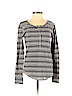 Lucky Brand 100% Cotton Gray Long Sleeve Henley Size S - photo 1