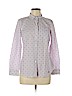 Talbots 100% Cotton Purple Long Sleeve Button-Down Shirt Size 10 (petite) - photo 1