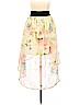 Charlotte Russe 100% Polyester Ivory Casual Skirt Size S - photo 2