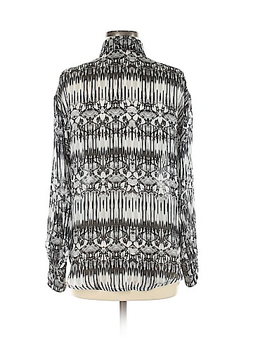 Calvin Rucker Long Sleeve Silk Top (view 2)