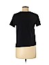Zara 100% Cotton Black Short Sleeve T-Shirt Size M - photo 2