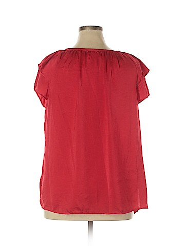 Terra & Sky Short Sleeve Blouse (view 2)