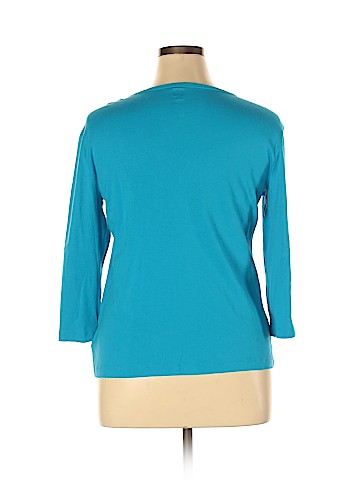 Anne Klein Sport 3/4 Sleeve T-Shirt (view 2)