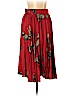 Tucker Red Silk Skirt Size L - photo 1