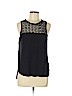 H&M 100% Viscose Black Sleeveless Top Size M - photo 1