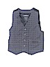 Kenneth Cole REACTION 100% Cotton Gray Tuxedo Vest Size 4 - photo 1
