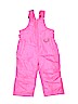 Arctic Quest 100% Polyester Pink Snow Pants With Bib Size Newborn - photo 1