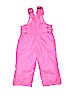 Arctic Quest 100% Polyester Pink Snow Pants With Bib Size Newborn - photo 2