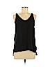 H&M 100% Polyester Black Sleeveless Blouse Size 8 - photo 1