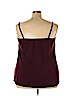 Lane Bryant Burgundy Sleeveless Blouse Size 22/24 Plus (5) - photo 2