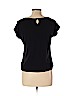 St. John's Bay Black Short Sleeve Top Size L (petite) - photo 2