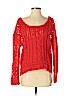 Free People Orange Pullover Sweater Size XS - photo 1