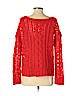 Free People Orange Pullover Sweater Size XS - photo 2