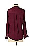 Forever 21 100% Polyester Burgundy Long Sleeve Blouse Size S - photo 2