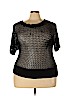 Ashley Stewart 100% Acrylic Black Pullover Sweater Size 22 - 24 Plus - photo 1
