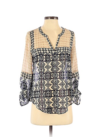 Lucky Brand 3/4 Sleeve Blouse (view 1)