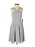 Lulu's 100% Polyester Gray Cocktail Dress Size XS - photo 1