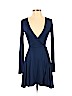 Forever 21 Blue Casual Dress Size S - photo 1