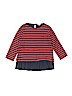 Crewcuts 100% Cotton Red Long Sleeve Top Size 10 - photo 1