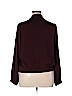 H&M 100% Polyester Burgundy Jacket Size 14 - photo 2