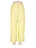 Eileen Fisher Yellow Casual Pants Size M - photo 1