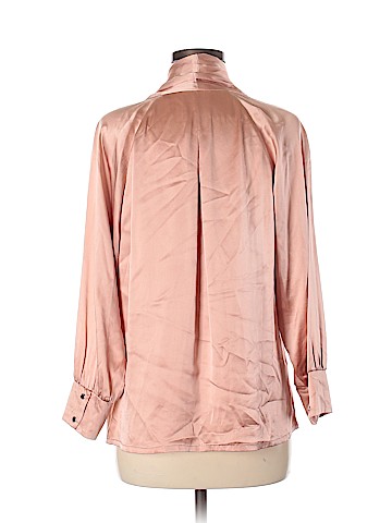 Ted Baker London Long Sleeve Silk Top (view 2)