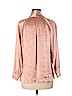 Ted Baker London 100% Silk Tan Long Sleeve Silk Top Size 8 (3) - photo 2