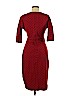 J. Peterman 100% Cotton Red Casual Dress Size 6 - photo 2