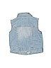 The Children's Place Solid Blue Denim Vest Size 3T - photo 2