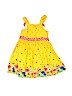 Nannette 100% Cotton Floral Yellow Dress Size 6 - photo 2