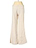 Elie Tahari Ivory Linen Pants Size 4 - photo 2