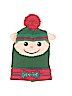 Unbranded Graphic Green Beanie One size (youth) - photo 1