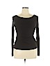 Carly Jean Black Long Sleeve Top Size XL - photo 1