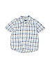 The Children's Place 100% Cotton Blue Short Sleeve Button-Down Shirt Size 3T - photo 1