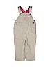 Old Navy 100% Cotton Tan Overalls Size 18-24 mo - photo 1