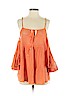 amita naithani 100% Cotton Orange 3/4 Sleeve Top Size S - photo 1