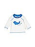 Cat & Jack White Rash Guard Size 6-9 mo - photo 1