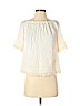 Ella Moss 100% Rayon White Short Sleeve Top Size S - photo 1
