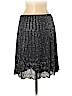 Bryan Bradley 100% Silk Gray Silk Skirt Size 8 - photo 2